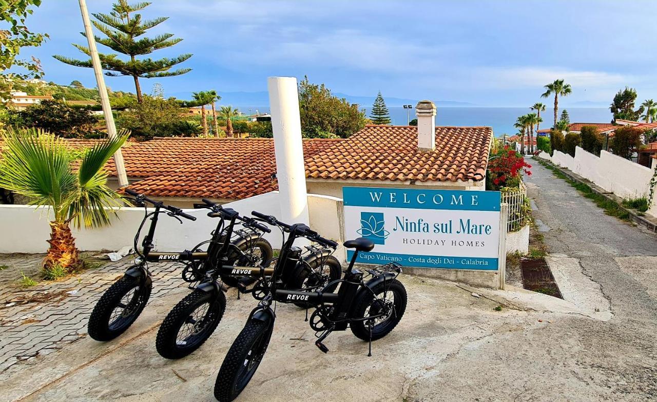 Ninfa Sul Mare Apartments 50 M E T R I Dal Mare Best Breakfast And Free Parking Capo Vaticano Buitenkant foto