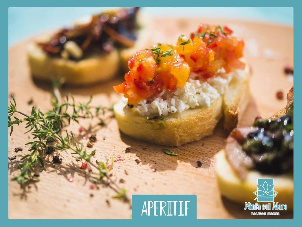 Ninfa Sul Mare Apartments 50 M E T R I Dal Mare Best Breakfast And Free Parking Capo Vaticano Buitenkant foto