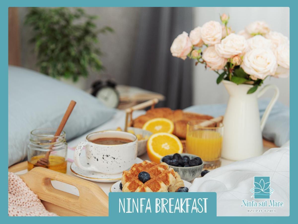 Ninfa Sul Mare Apartments 50 M E T R I Dal Mare Best Breakfast And Free Parking Capo Vaticano Buitenkant foto
